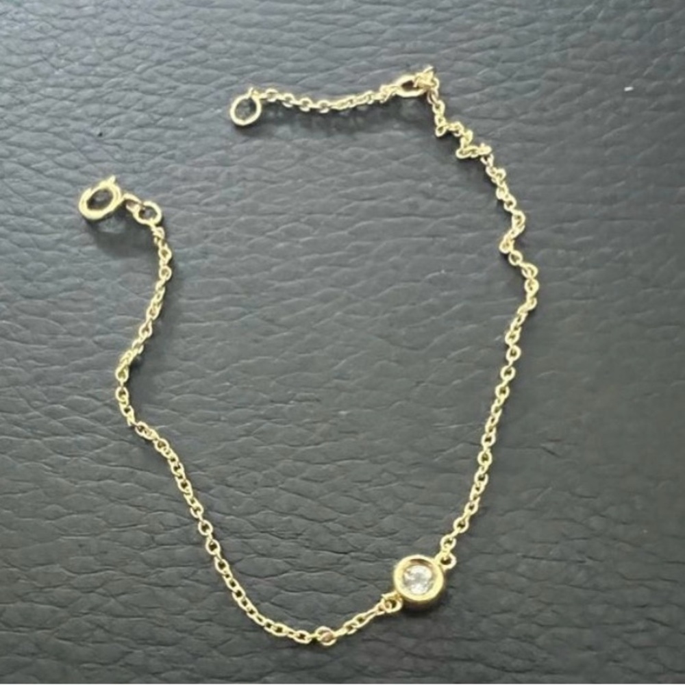 Marrin Costello x Curateur Soleil Bracelet Gold with White Topaz NWT - Picture 2 of 5
